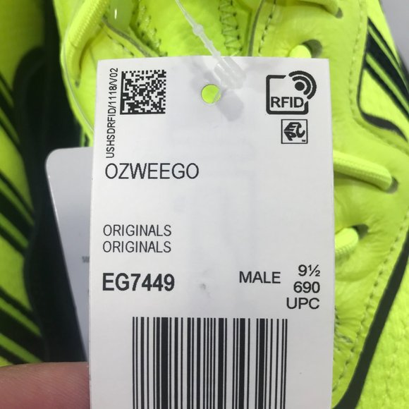 Adidas Ozweego Yellow & Black Men's Size 9.5 - Picture 8 of 8